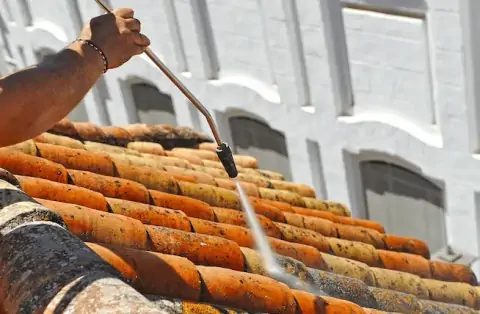 Nettoyage de toitures - Ploëzal